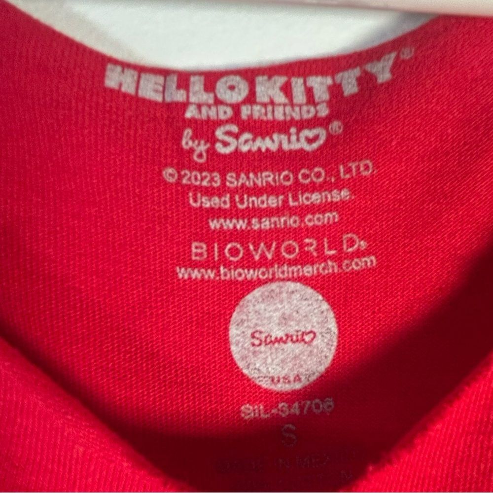Red Hello Kitty Holiday Tee - Picture 2 of 2